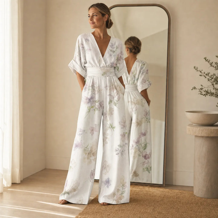 Camilla | Floral Wide-Leg Jumpsuit
