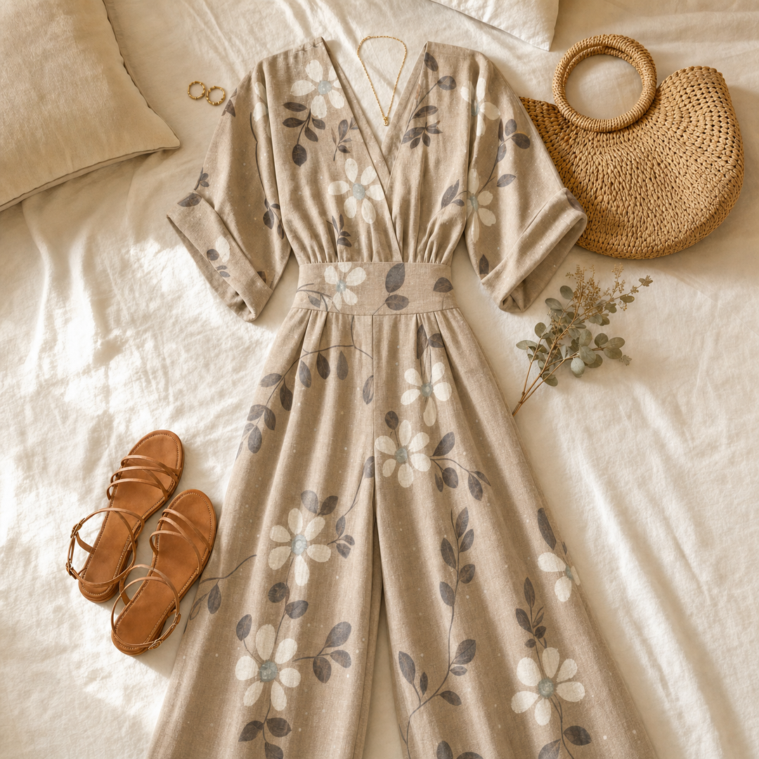 Camilla | Floral Wide-Leg Jumpsuit