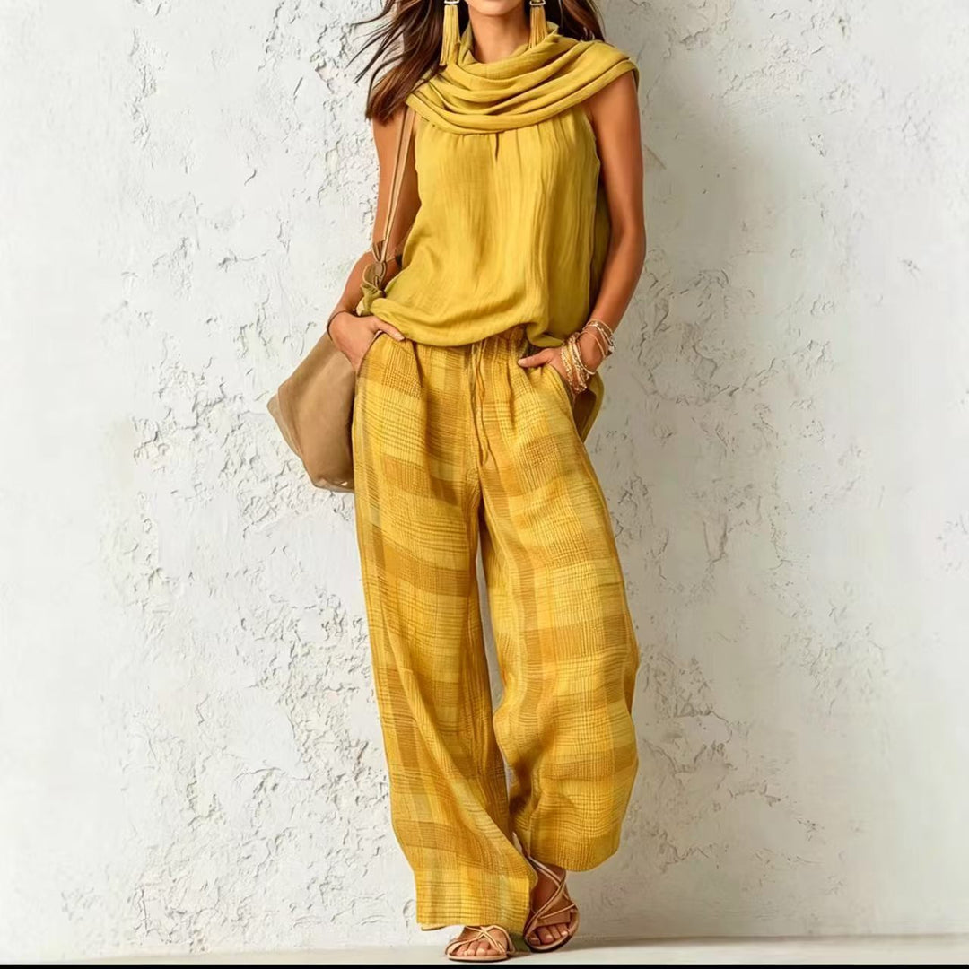 Isadora | Relaxed Two-Piece Pant Set