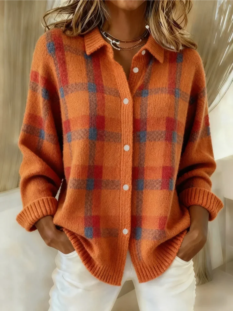 Elowen | Classic Plaid Button Shirt
