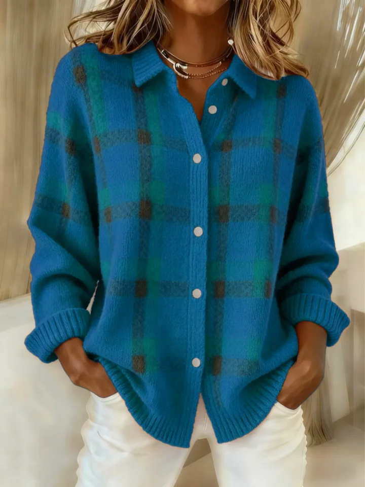 Elowen | Classic Plaid Button Shirt