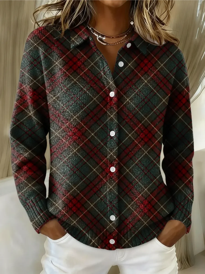 Elowen | Classic Plaid Button Shirt