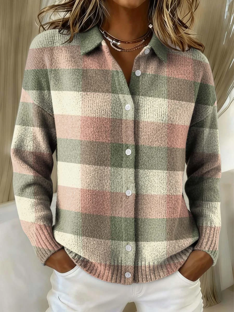 Elowen | Classic Plaid Button Shirt