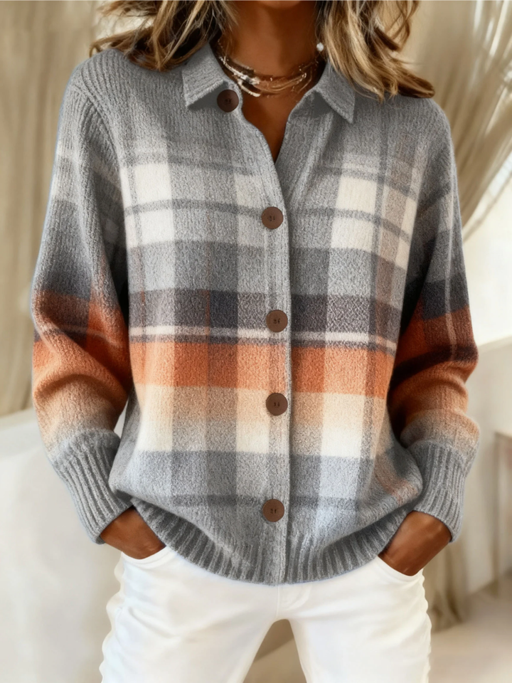 Elowen | Classic Plaid Button Shirt