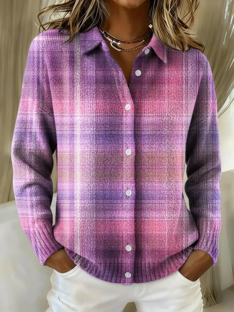 Elowen | Classic Plaid Button Shirt
