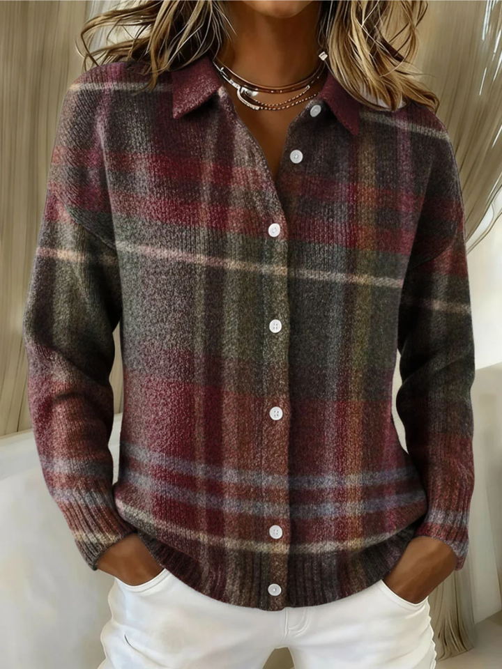 Elowen | Classic Plaid Button Shirt