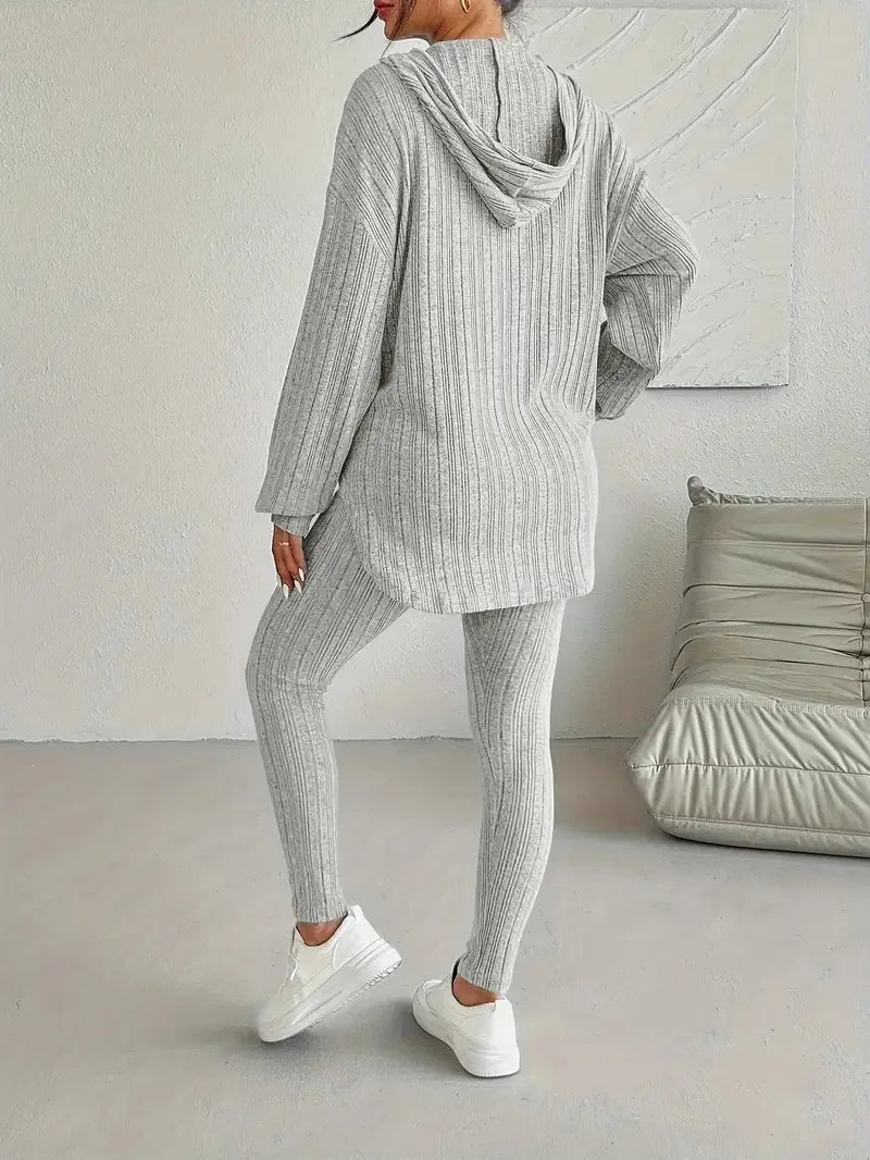 Cassia | Ribbed Lounge Set