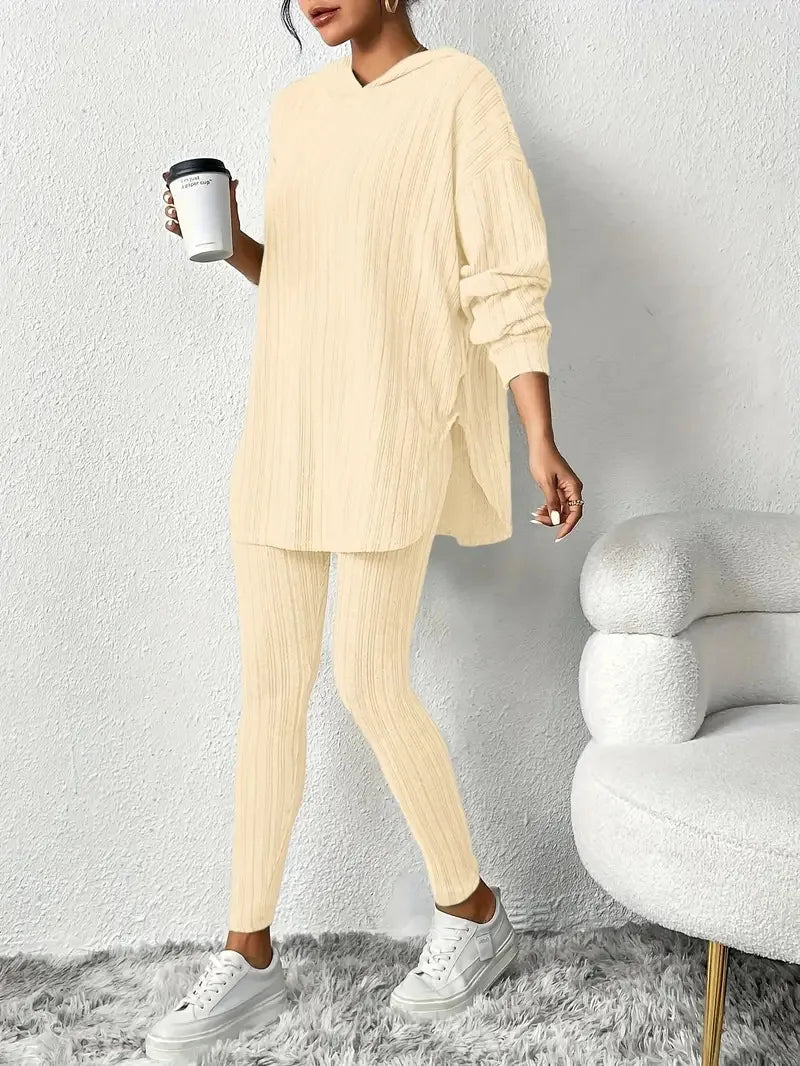 Cassia | Ribbed Lounge Set