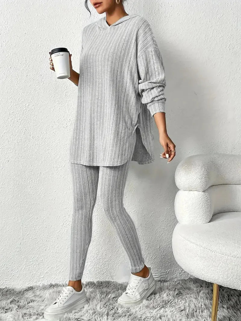 Cassia | Ribbed Lounge Set