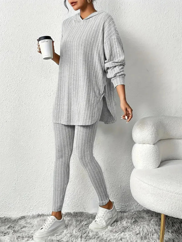 Cassia | Ribbed Lounge Set