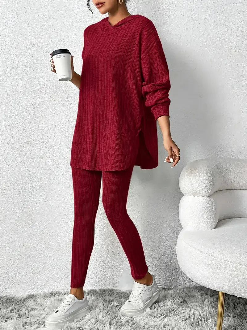 Cassia | Ribbed Lounge Set