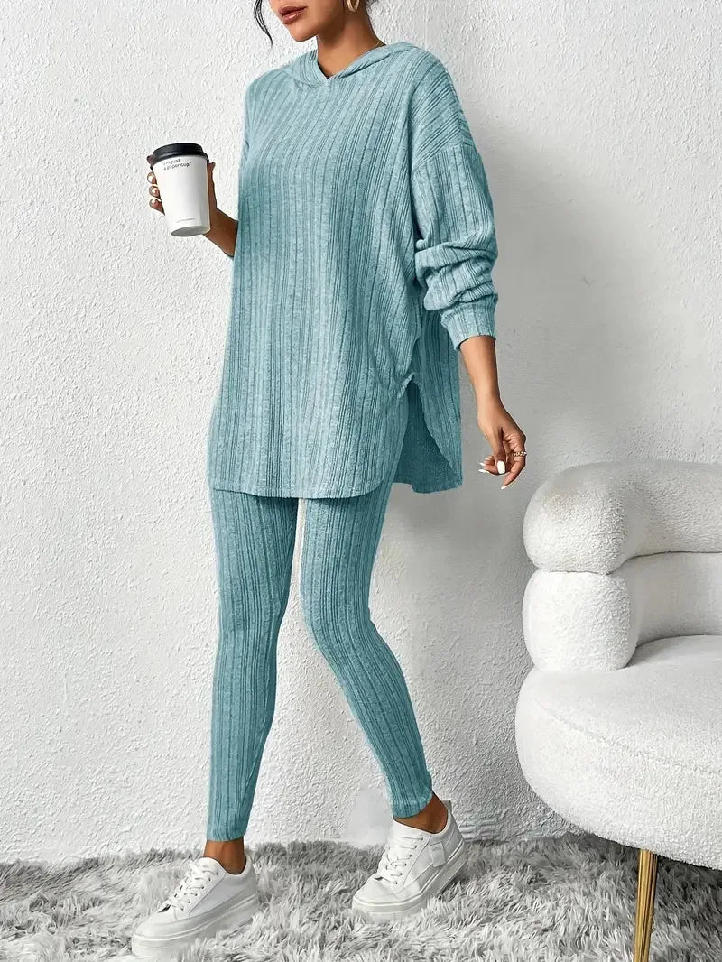 Cassia | Ribbed Lounge Set