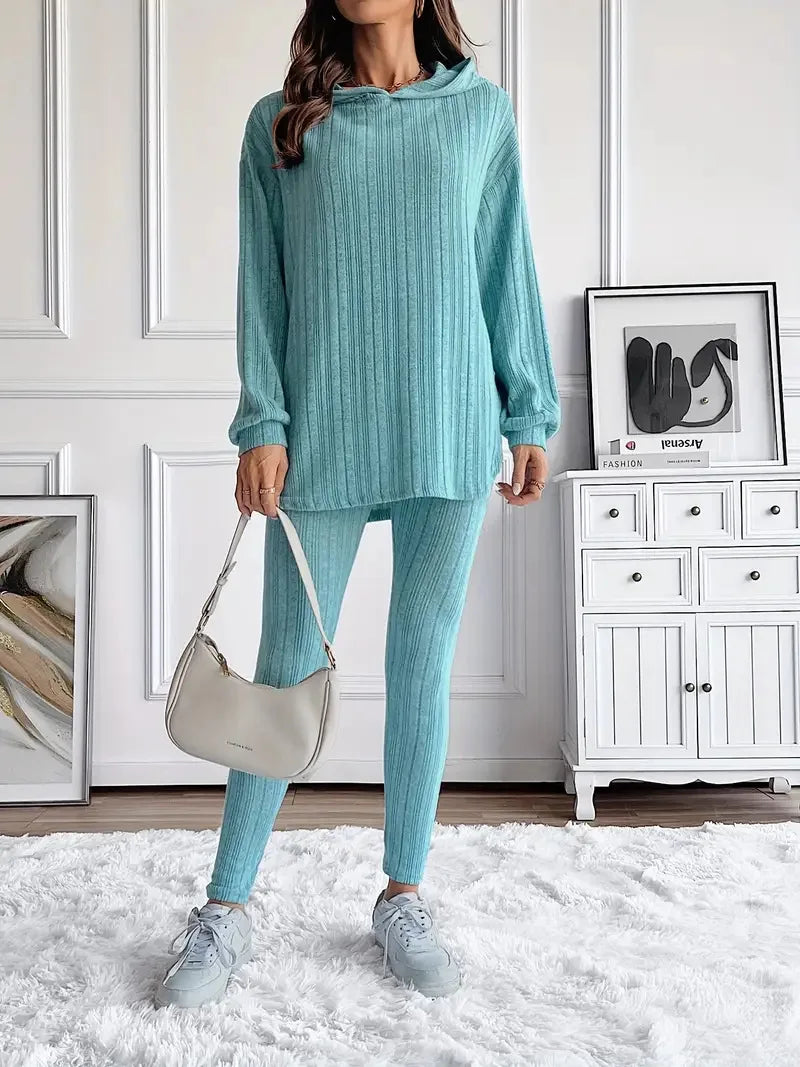 Cassia | Ribbed Lounge Set