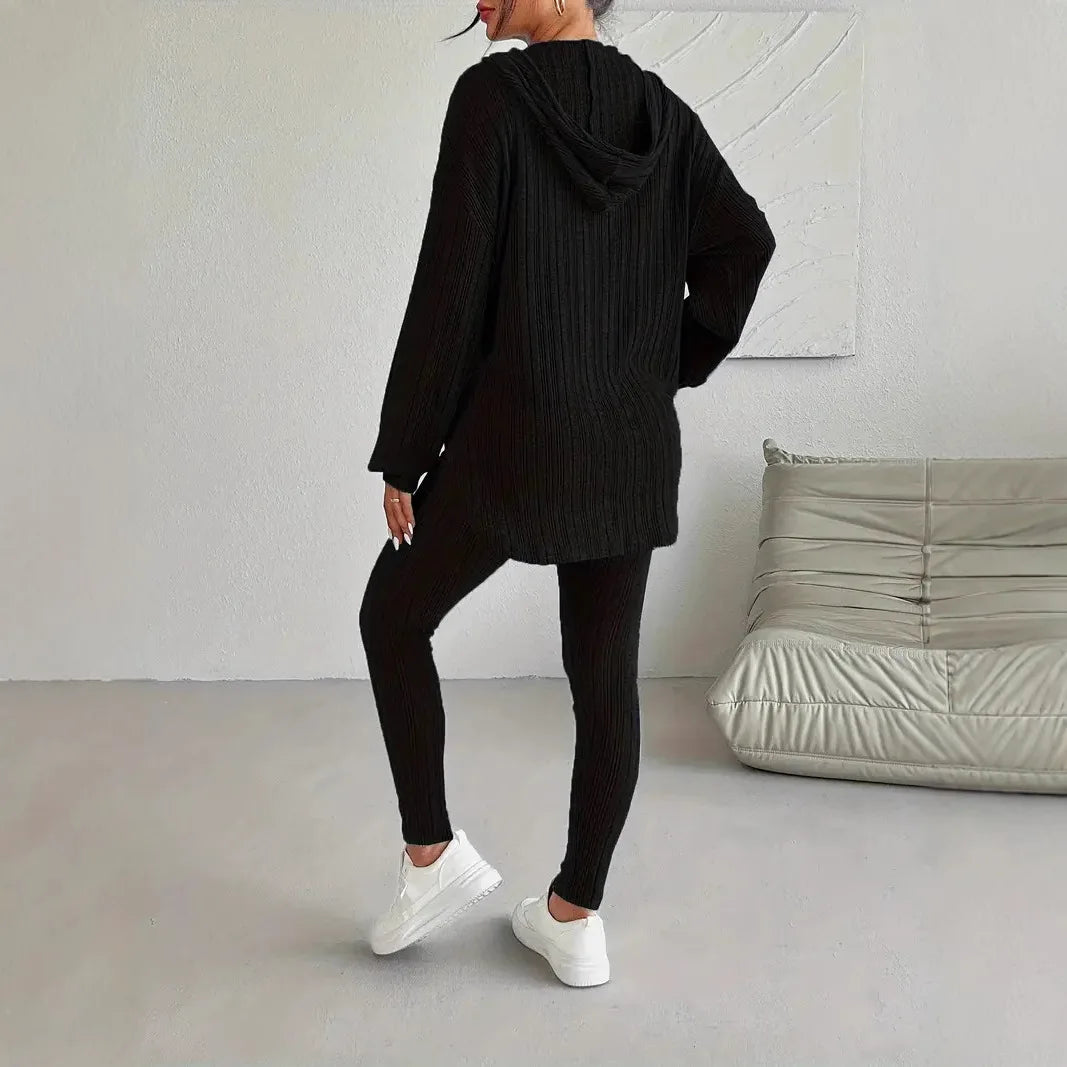 Cassia | Ribbed Lounge Set