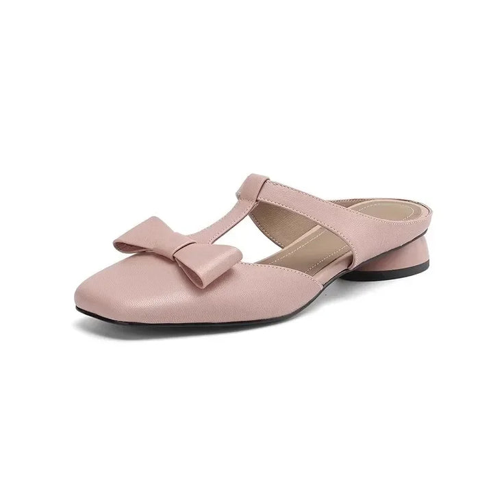 Delia | Bow Mule Sandals