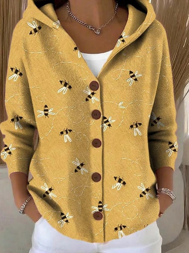 Arielle | Patchwork Knit Cardigan