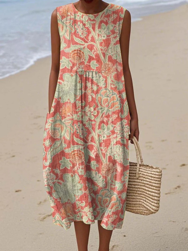 Aurelia | Floral Midi Dress