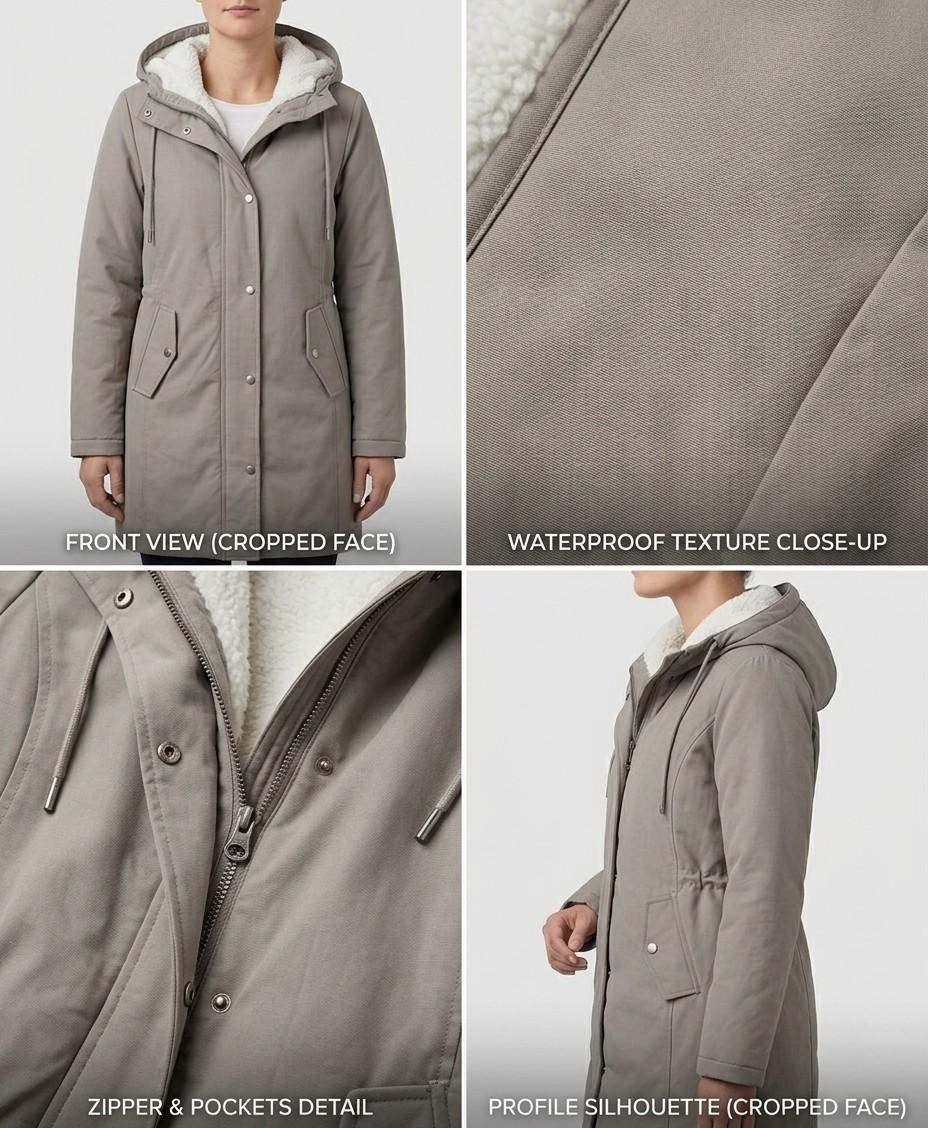 Mabel | Sherpa Lined Parka