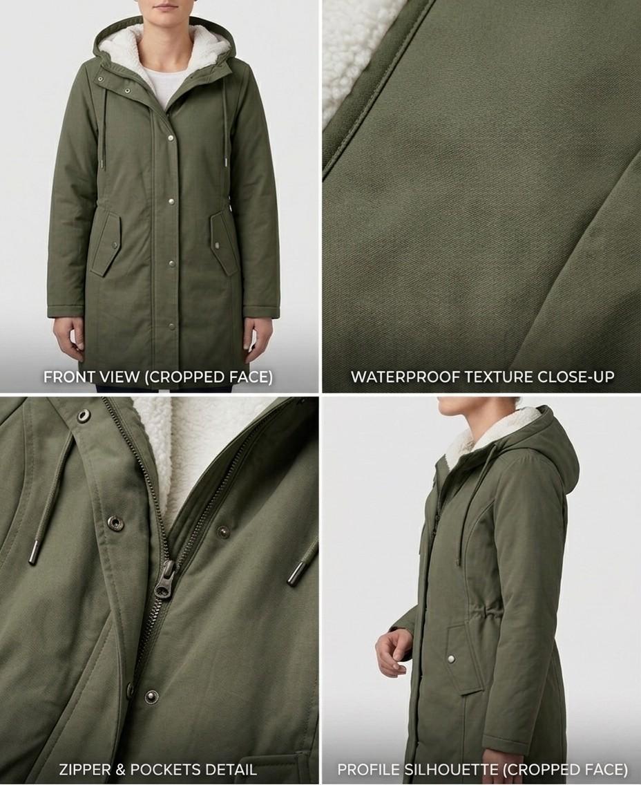 Mabel | Sherpa Lined Parka