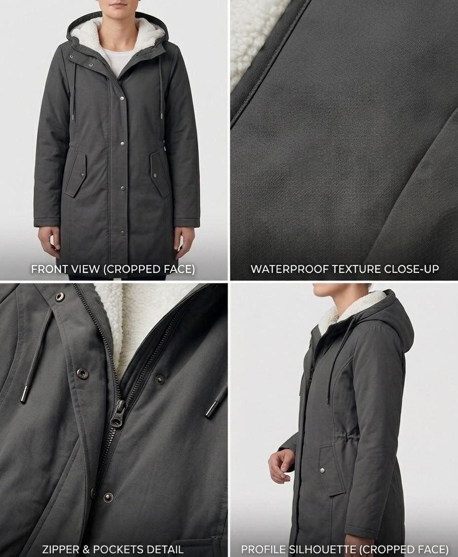 Mabel | Sherpa Lined Parka