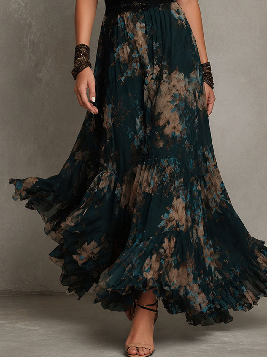 Odette | Lace Detail Maxi Dress