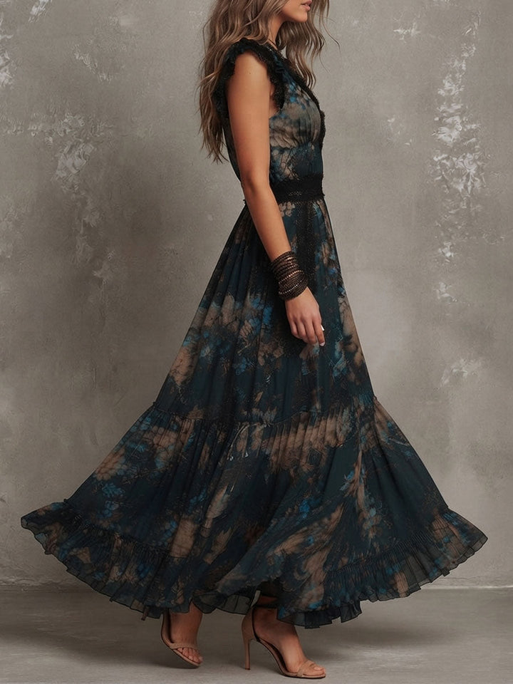 Odette | Lace Detail Maxi Dress