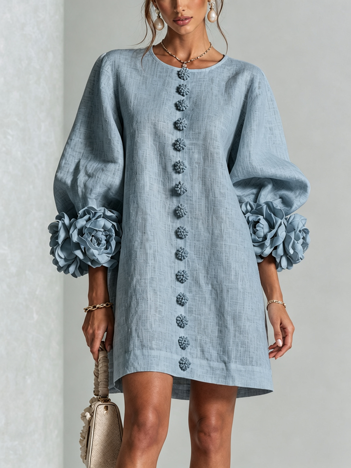Florence | Floral Sleeve Dress