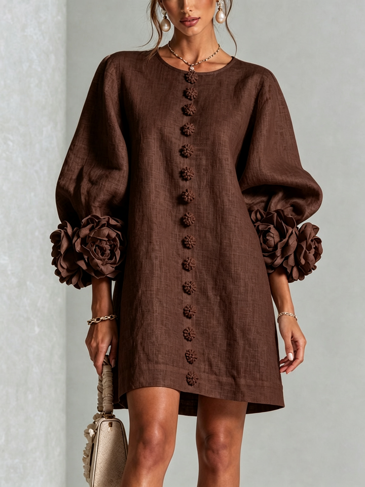 Florence | Floral Sleeve Dress