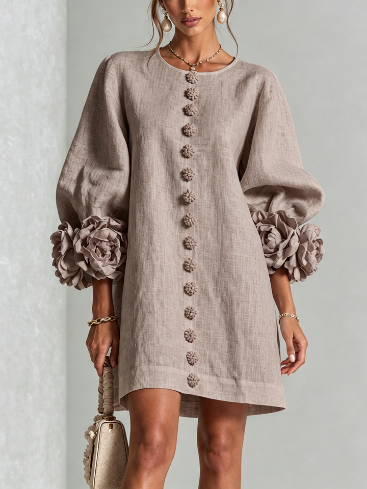 Florence | Floral Sleeve Dress