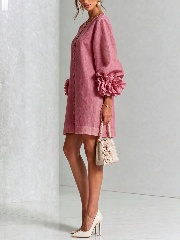 Florence | Floral Sleeve Dress