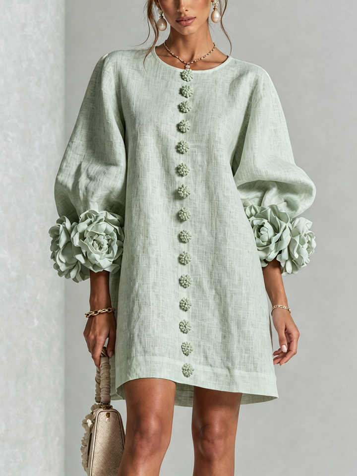 Florence | Floral Sleeve Dress