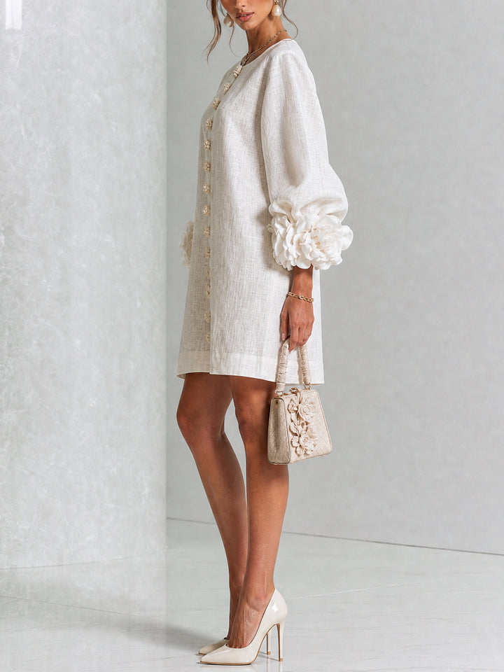 Florence | Floral Sleeve Dress
