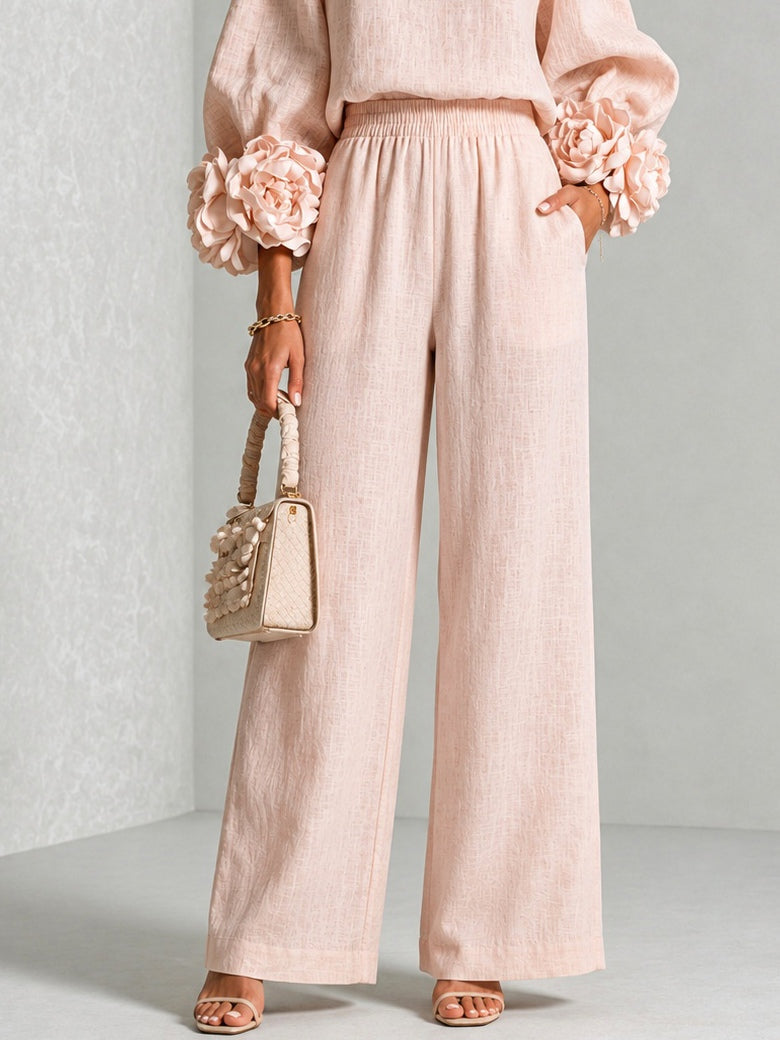 Isabelle | Floral Sleeve Two-Piece Set