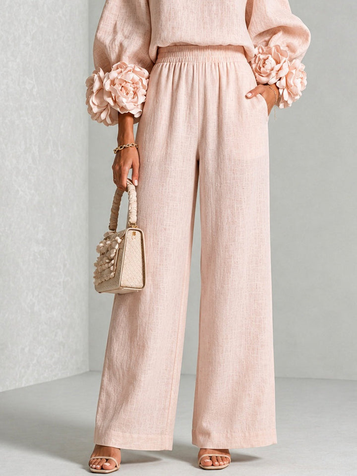 Isabelle | Floral Sleeve Two-Piece Set