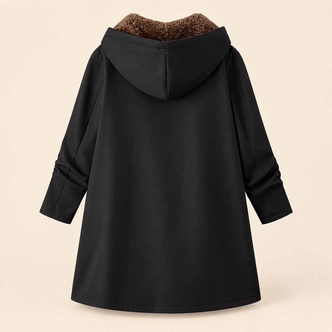 Loretta | Sherpa Lined Hooded Coat
