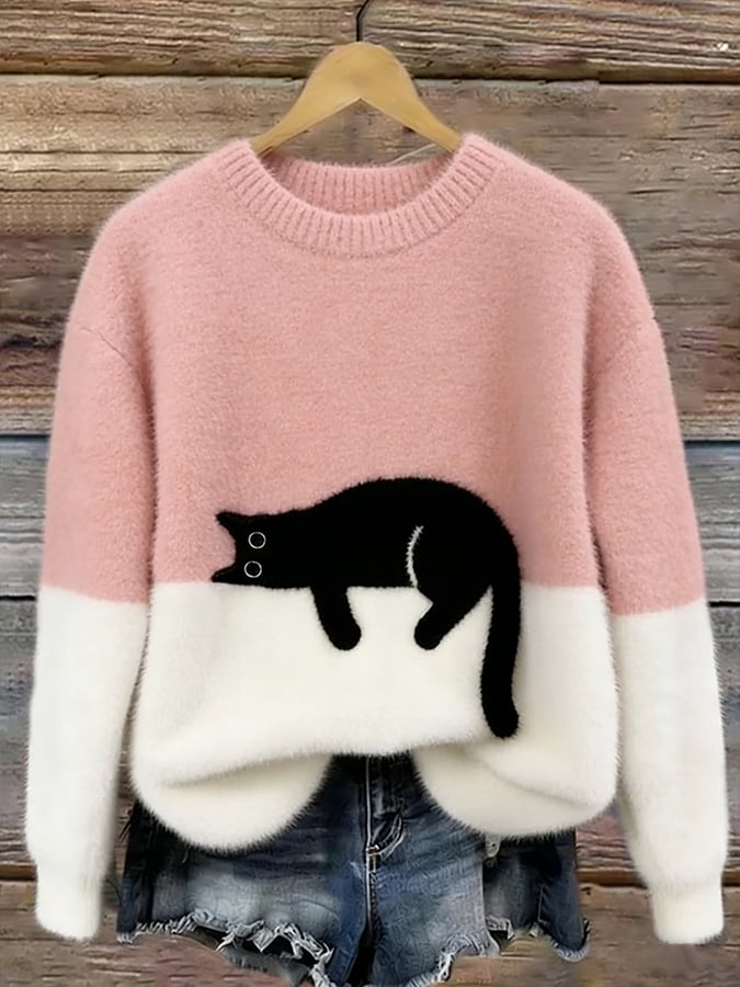 Clover | Cat Detail Sweater