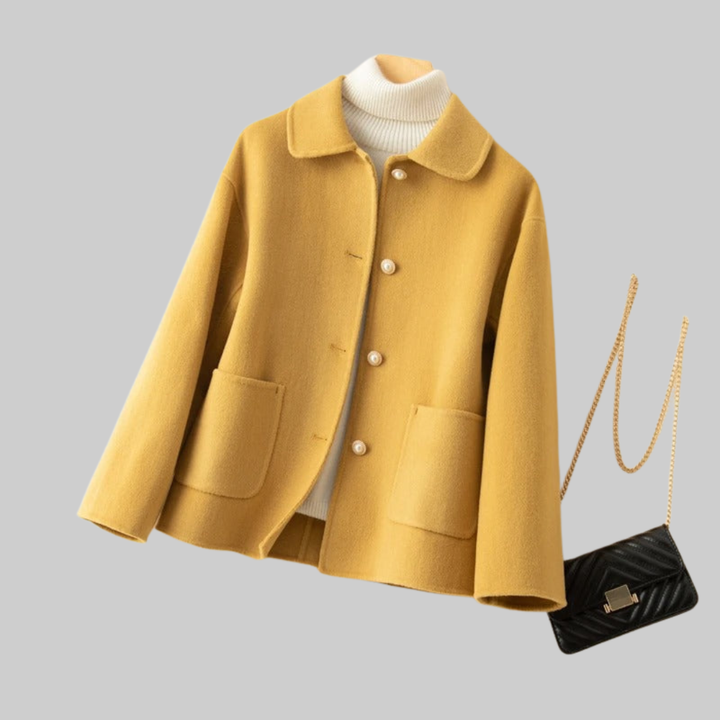 Evelyne | Button Front Coat