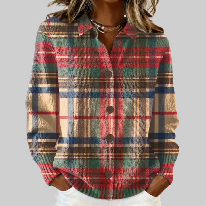 Elowen | Classic Plaid Button Shirt