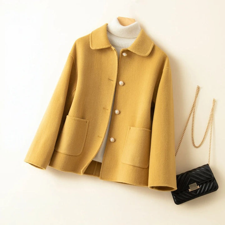 Evelyne | Button Front Coat