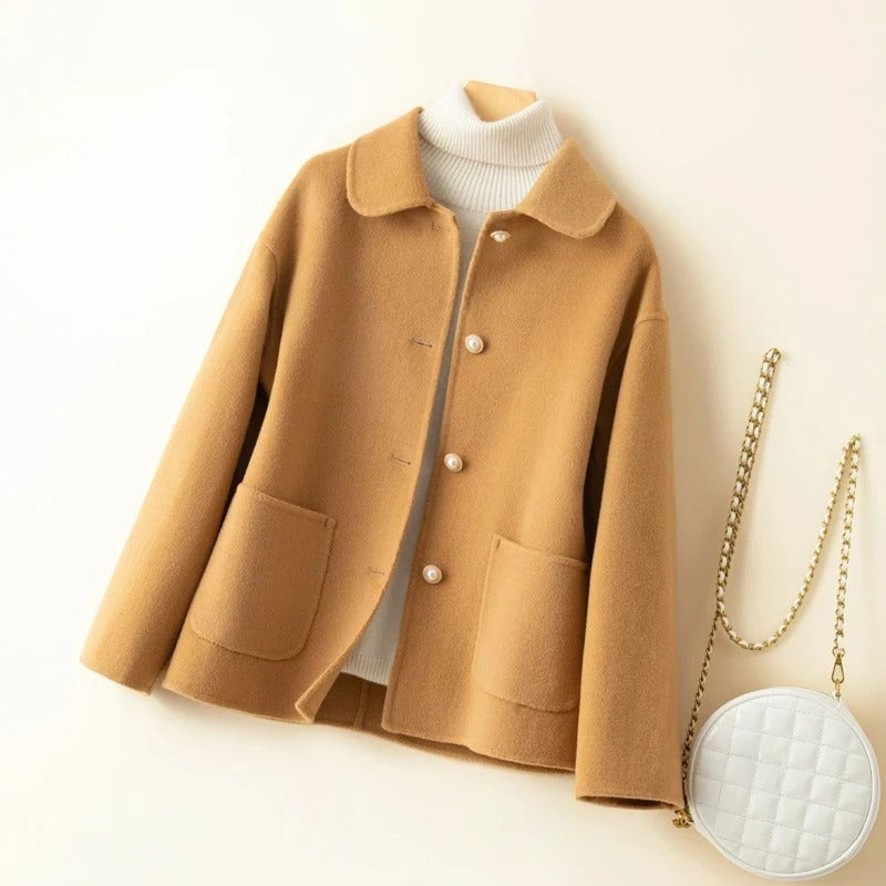 Evelyne | Button Front Coat