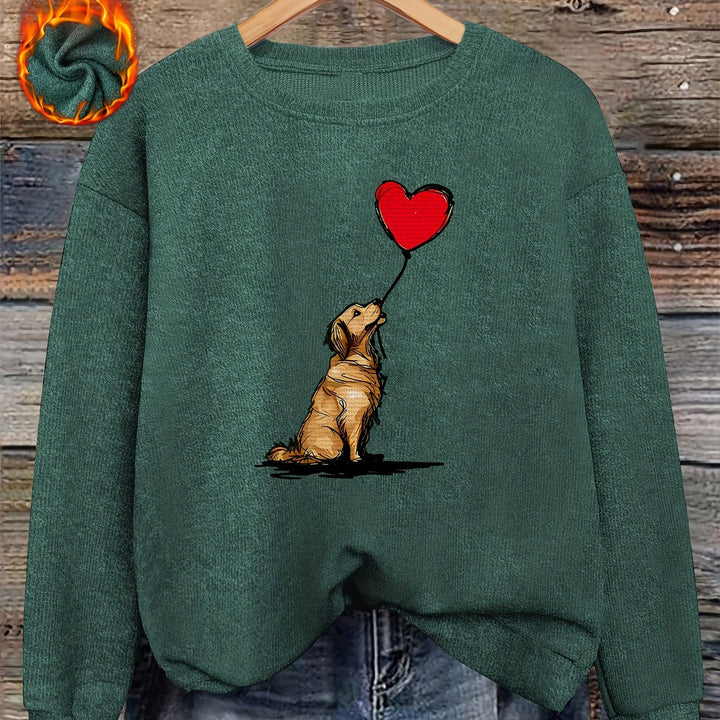 Poppy | Dog Heart Sweater
