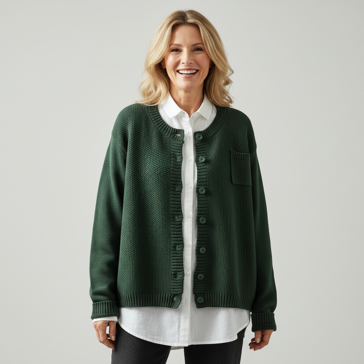 Elsie | Button Knit Cardigan
