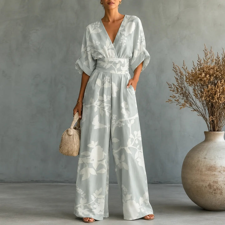 Camilla | Floral Wide-Leg Jumpsuit
