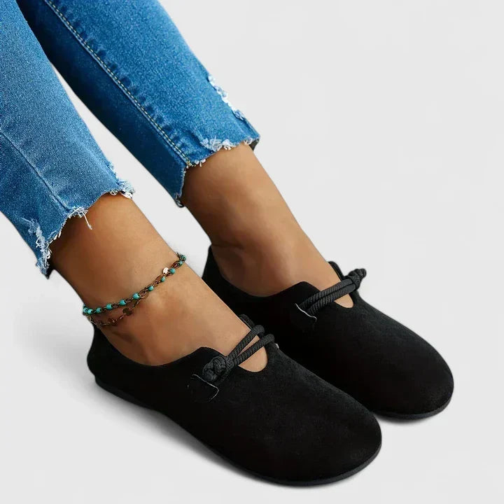 Nadira | Soft Rope Detail Loafers