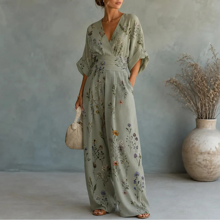 Camilla | Floral Wide-Leg Jumpsuit