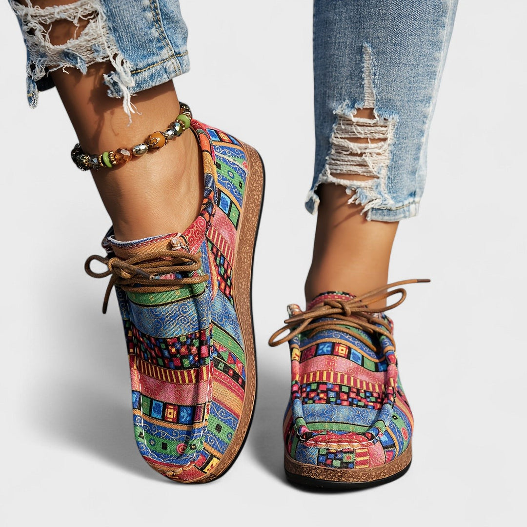 Maribel | Patchwork Comfort Shoes