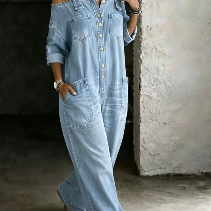 Maren | Relaxed Wide-Leg Jumpsuit
