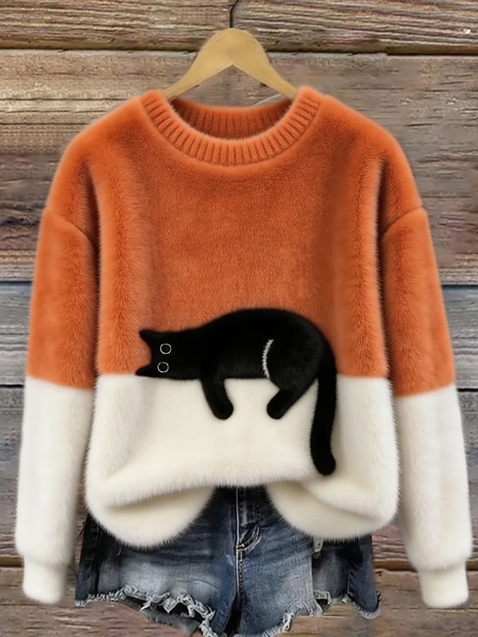 Clover | Cat Detail Sweater