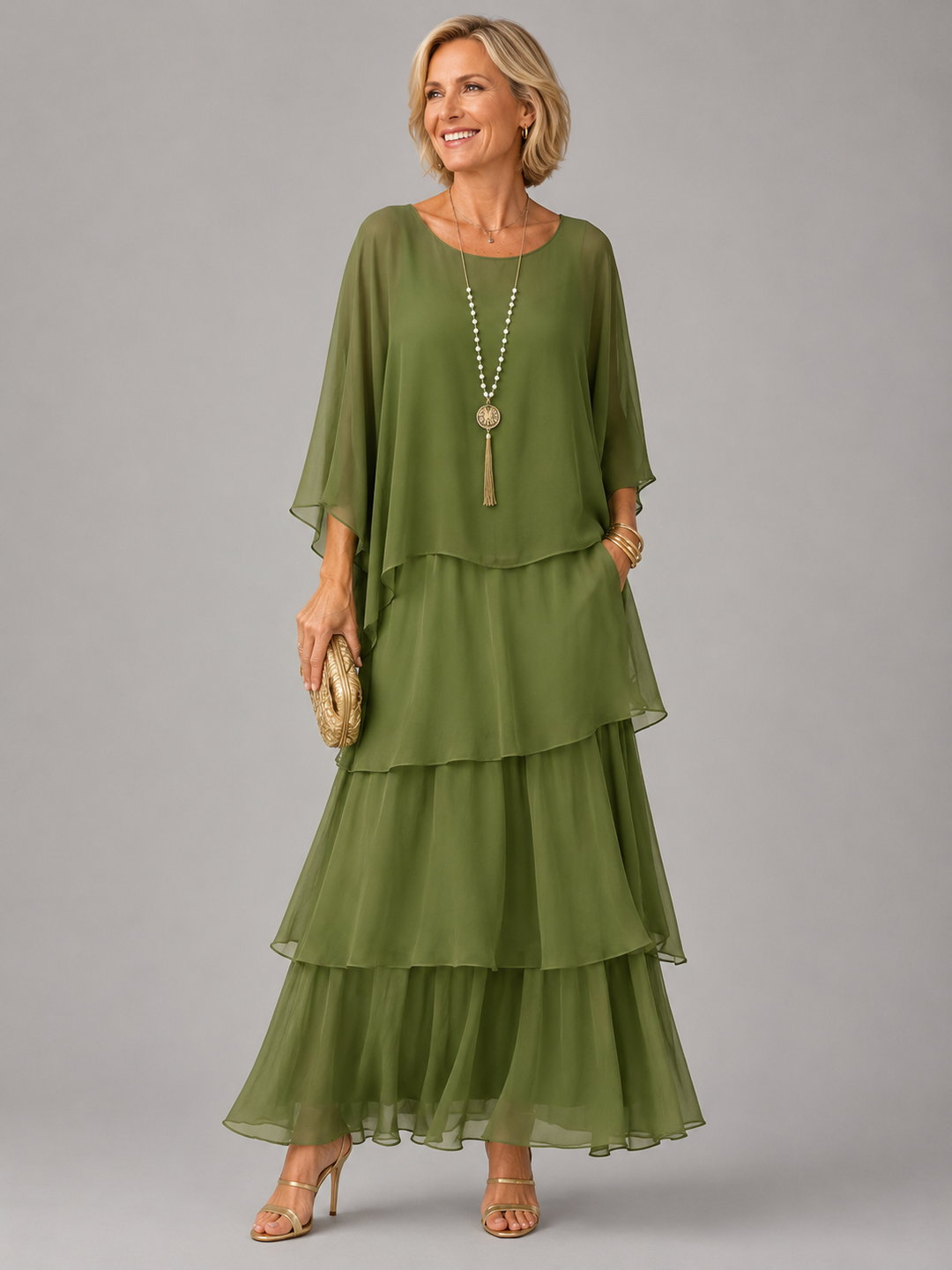Juliette | Layered Maxi Dress