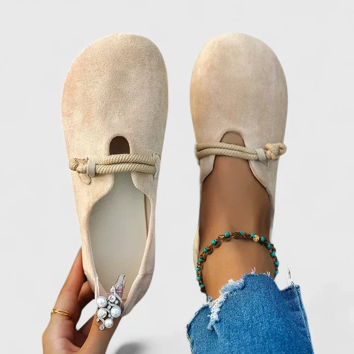 Nadira | Soft Rope Detail Loafers